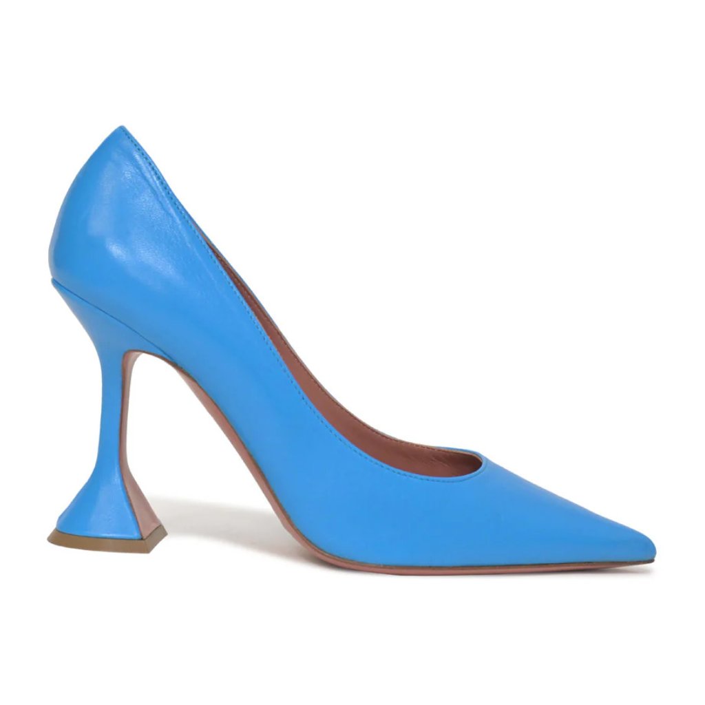 Amina Muaddi Ami Leather Pumps, Size 39, Brand-New (No Box)!
